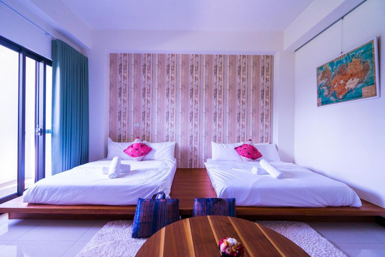 黑琵軼棧湖濱旅宿 K&B Happy Hostel Тайнань Экстерьер фото